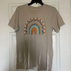 Lulu Mac boho rainbow t-shirt